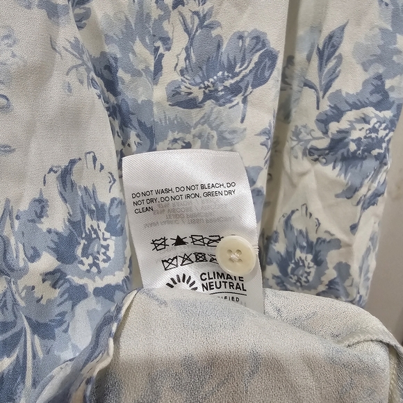 Reformation Gavin Midi Dress In Teacup - Picture 9 of 9